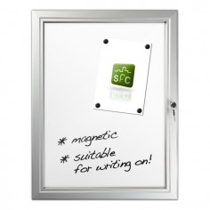 Magnetic Locking Noticeboard 4 x A4