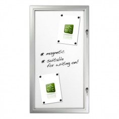 Magnetic Locking Noticeboard 6 x A4