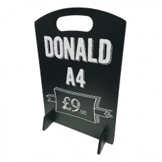 Donald A4 Table Top Chalkboard